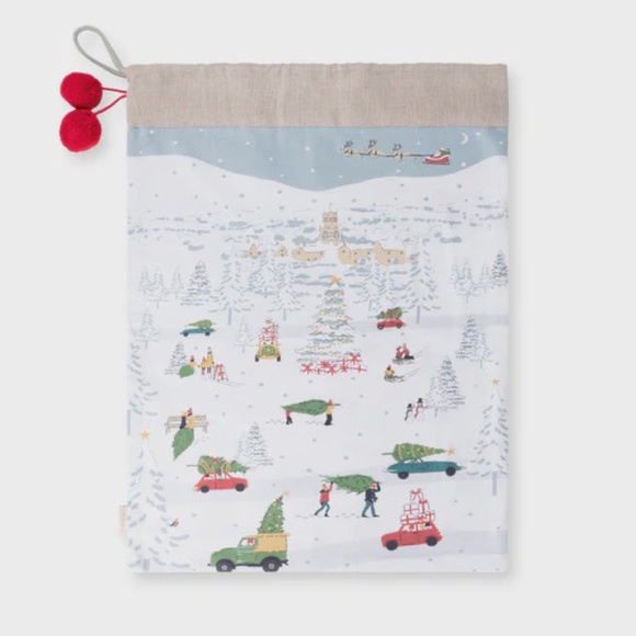 New Home for Christmas Large Reusable‎ Gift Sack - Picture 1 of 2